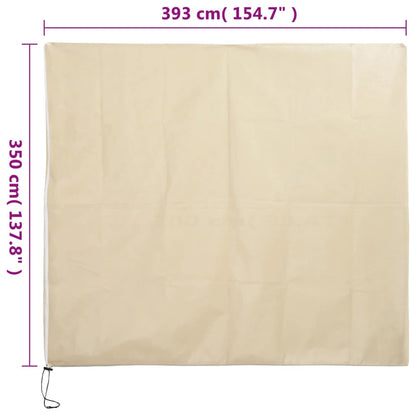 Plantenhoezen Met Ritssluiting 2 St 70 G/M² 3,93X3,5 M