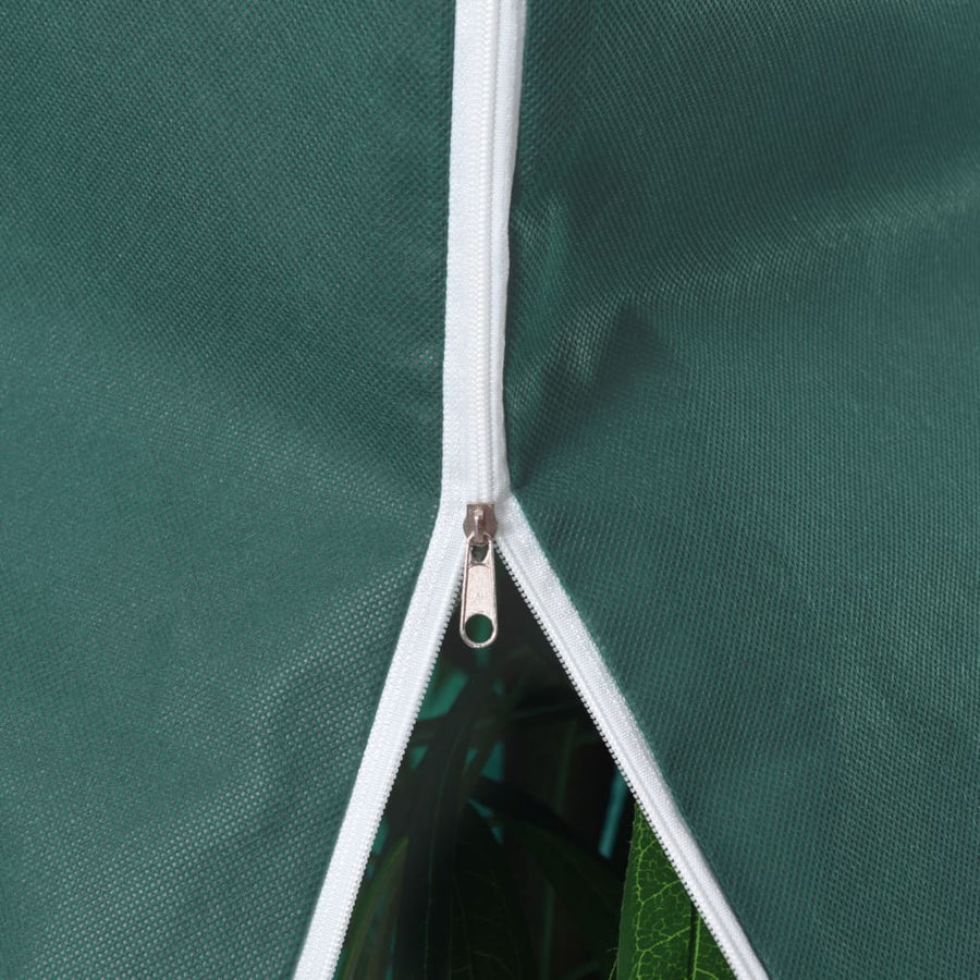 Plantenhoezen met ritssluiting 2 st 70 g/m² 2,36x2 m