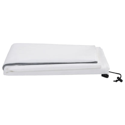 Plantenhoezen Met Ritssluiting 70 G/M² 1,55X1,55 M 10 1.55 x 1.55 m Wit