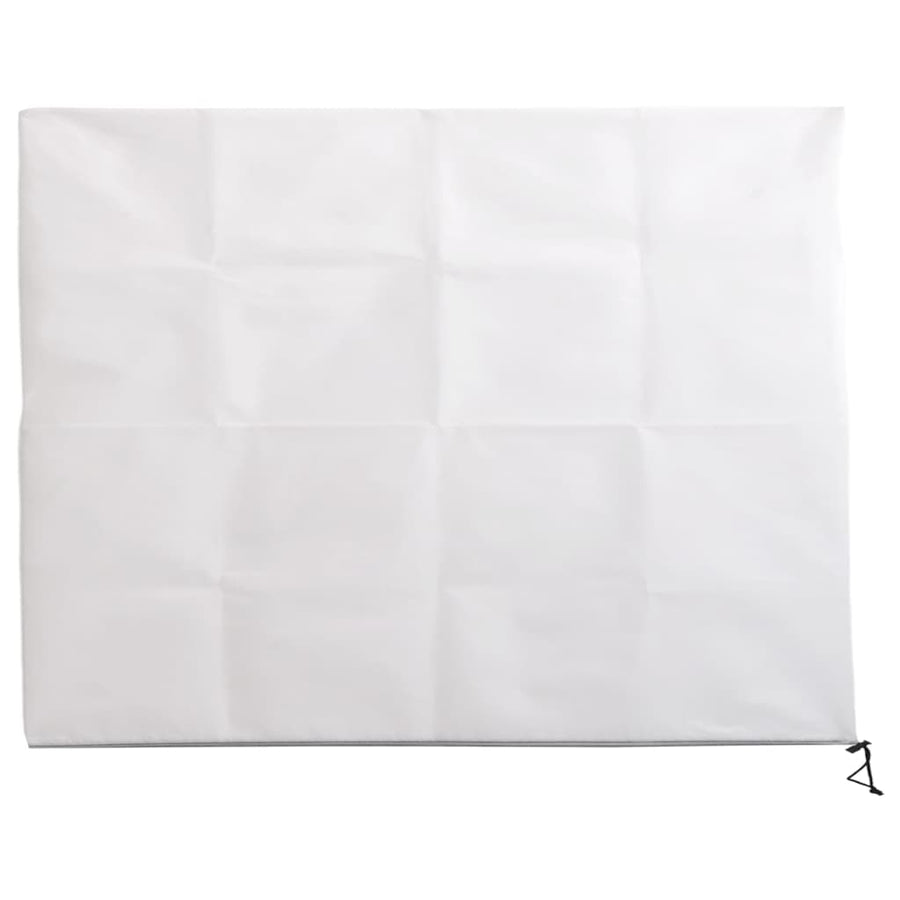 Plantenhoezen met ritssluiting 4 st 70 g/m² 3,93x3 m