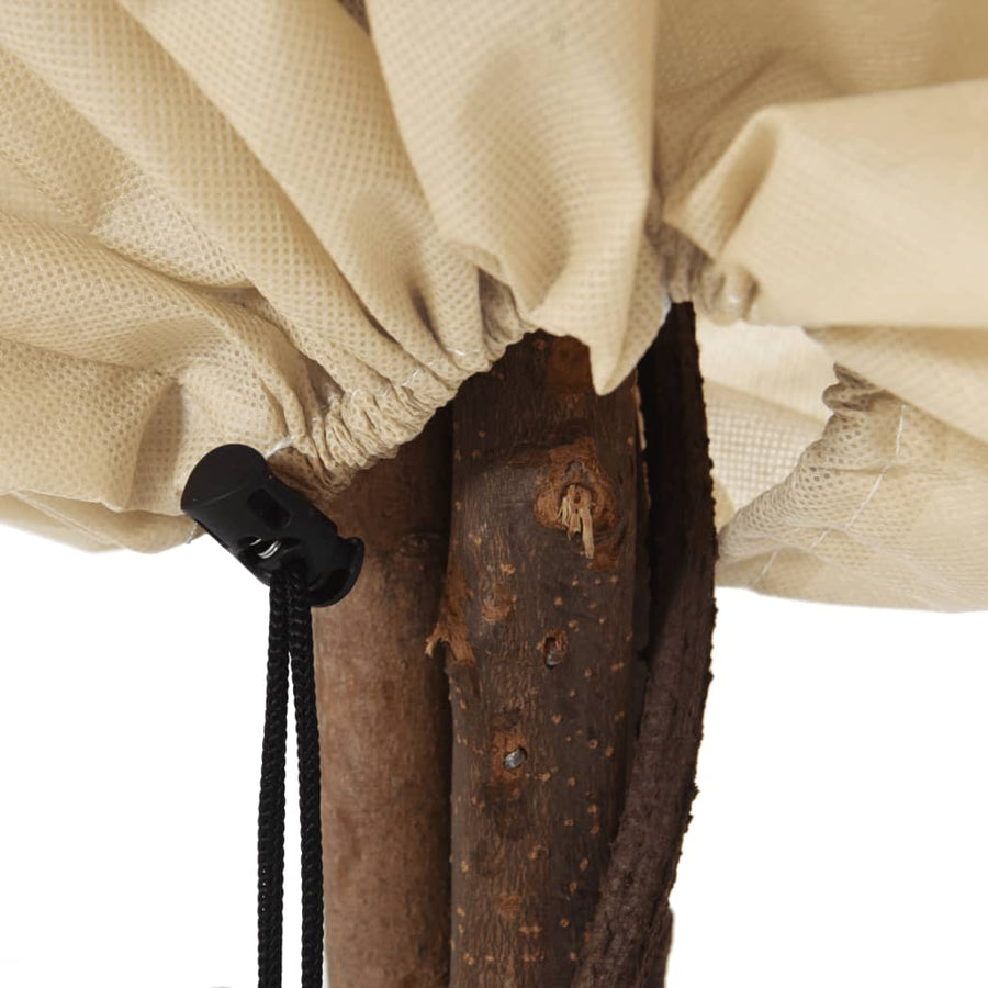 Plantenhoezen Met Trekkoord 12 St 70 G/M² 0,8X1,2 M