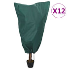 Plantenhoes 0,8x1 m groen trekkoord 12 st