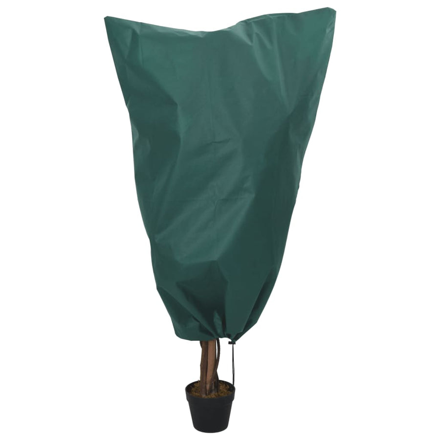 Plantenhoezen met trekkoord 12 st 70 g/m² 0,8x1,2 m