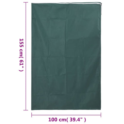 Plantenhoezen met ritssluiting 10 st 70 g/m² 1x1,55 m