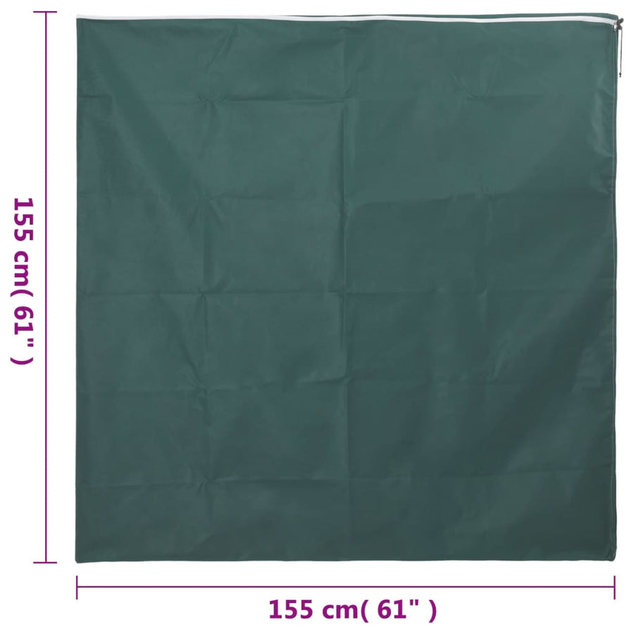 Plantenhoezen met ritssluiting 10 st 70 g/m² 1,55x1,55 m