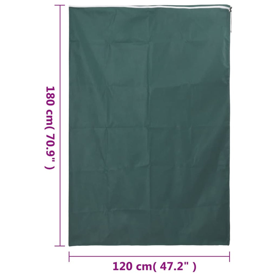Plantenhoezen met ritssluiting 10 st 70 g/m² 1,2x1,8 m