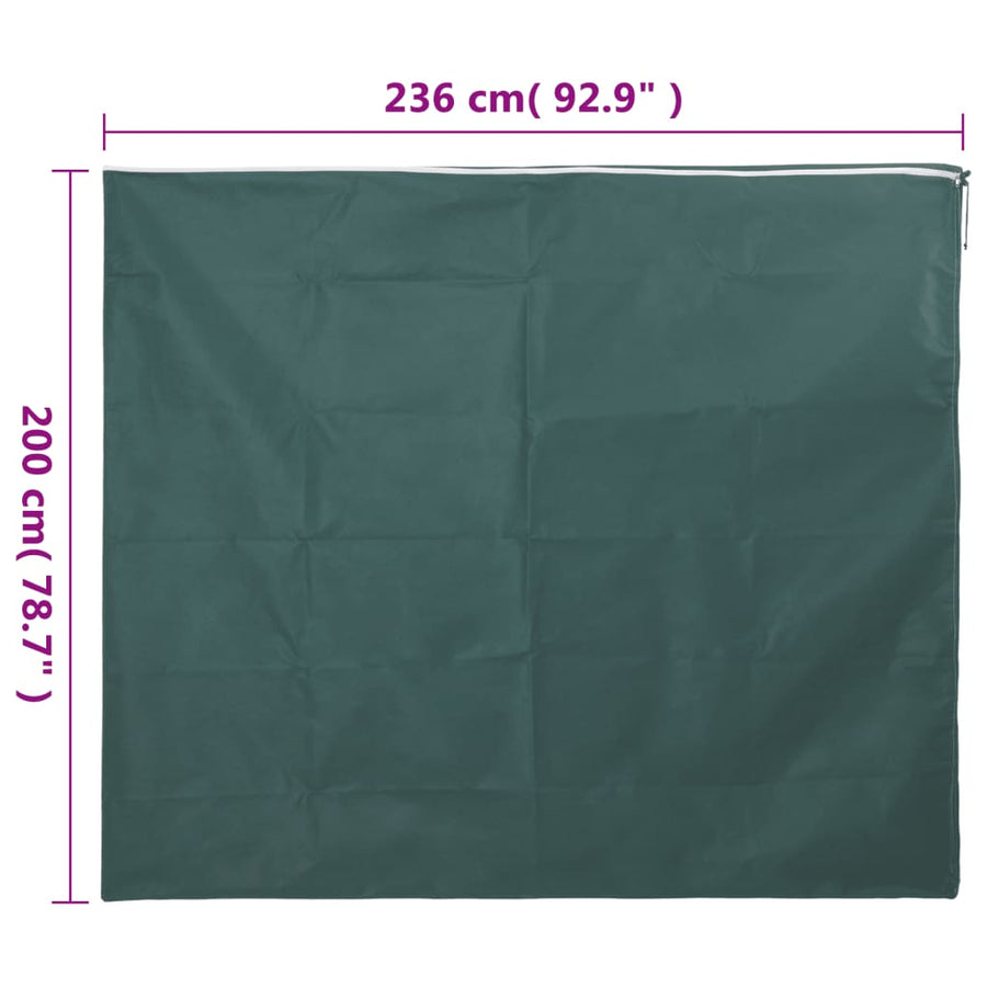 Planthoezen met ritssluiting 4 st 70 g/m² 2,36x2 m