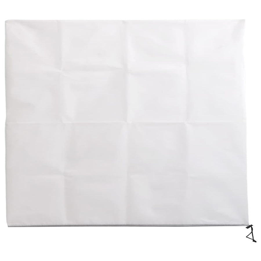 Plantenhoezen Met Ritssluiting 70 G/M² 2,36X2 M 10 2.36 x 2 m Wit