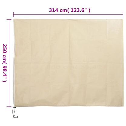 Plantenhoezen Met Ritssluiting 10 St 70 G/M² 3,14X2,5 M
