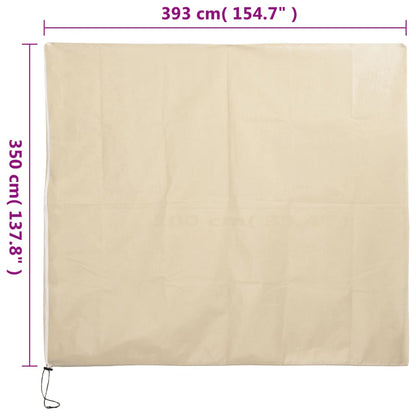 Plantenhoezen Met Ritssluiting 10 St 70 G/M² 3,93X3,5 M