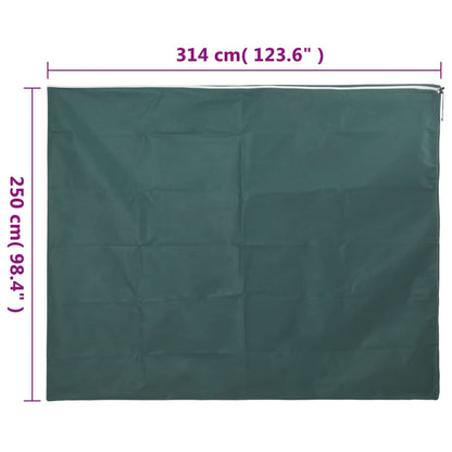 Plantenhoezen met ritssluiting 10 st 70 g/m² 3,14x2,5 m