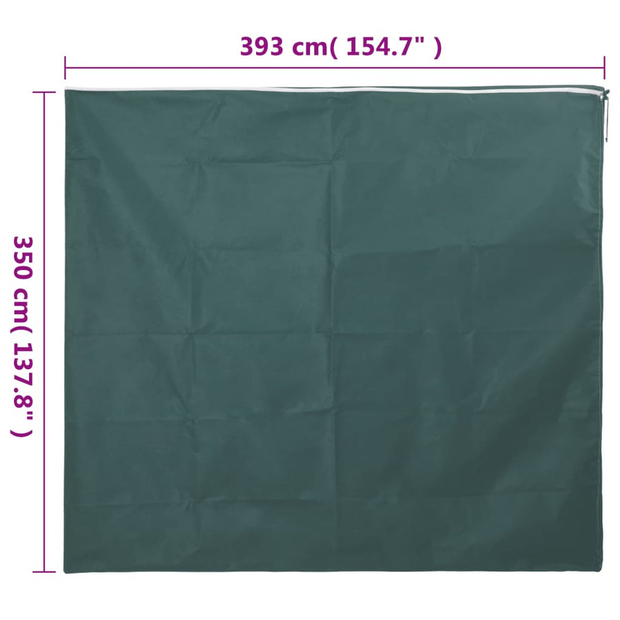 Plantenhoezen met ritssluiting 10 st 70 g/m² 3,93x3,5 m