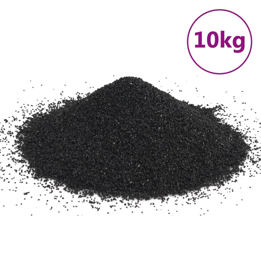 Aquariumzand 0,2-2 Mm Zwart 10 kg