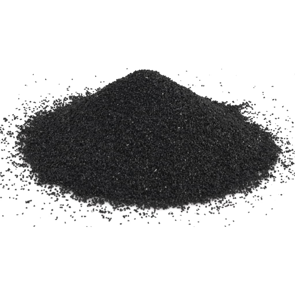 Aquariumzand 0,2-2 Mm Zwart 25 kg