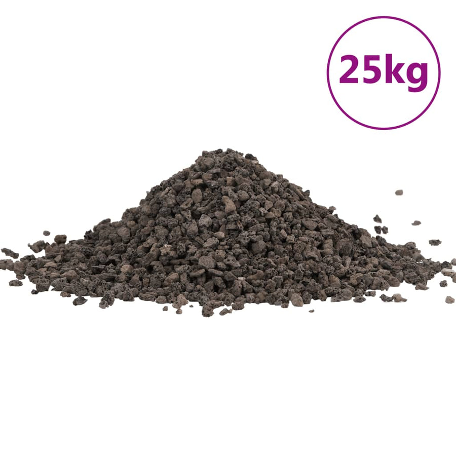 Basaltgrind 25 Kg 5-8 Mm Zwart 5-8 mm (25 kg)