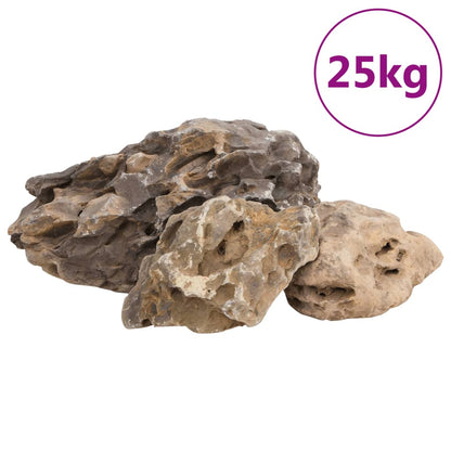 Drakenstenen 25 Kg 10-40 Cm 10-40 cm (25 kg) Grijs