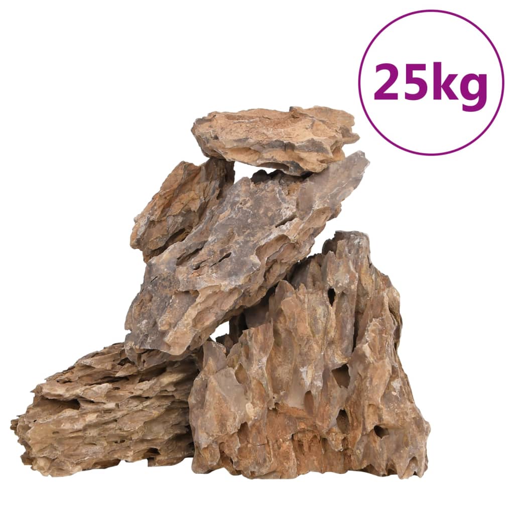 Drakenstenen Gemengde Kleur 25 Kg 10-30 Cm 10-30 cm (25 kg) Multikleur