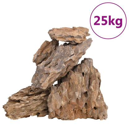 Drakenstenen Gemengde Kleur 25 Kg 10-30 Cm 10-30 cm (25 kg) Multikleur