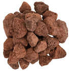 Lavastenen 10 kg 3-5 cm rood aquarium