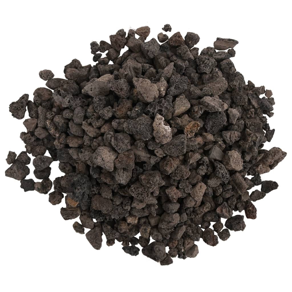 Lavastenen 25 Kg 1-2 Cm 1-2 cm (25 kg) Zwart