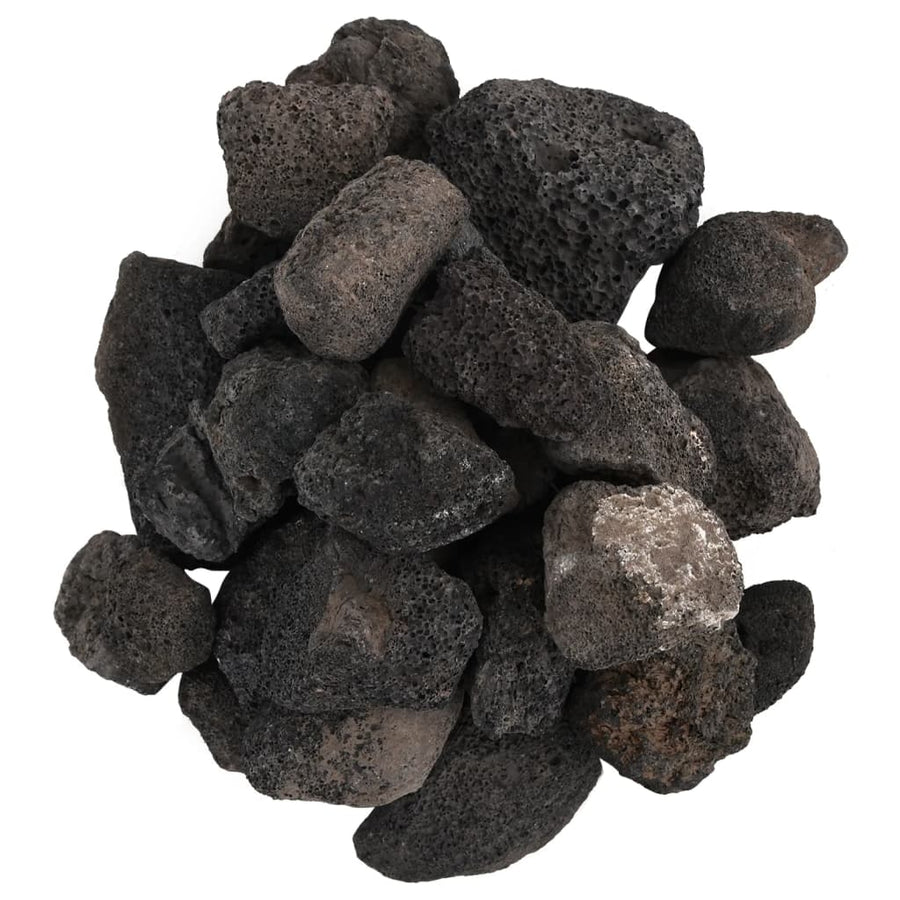 Lavastenen 10 Kg 5-8 Cm 5-8 cm (10 kg) Zwart