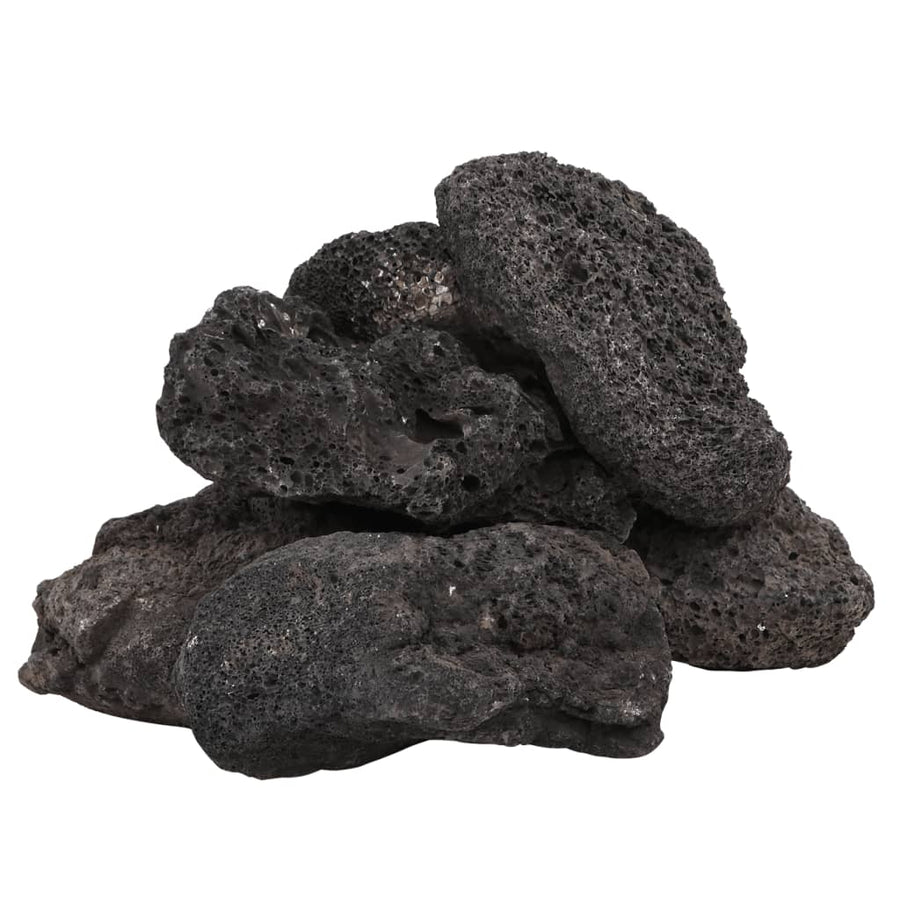 Lavastenen 25 Kg 10-30 Cm Zwart 10-30 cm (25 kg)