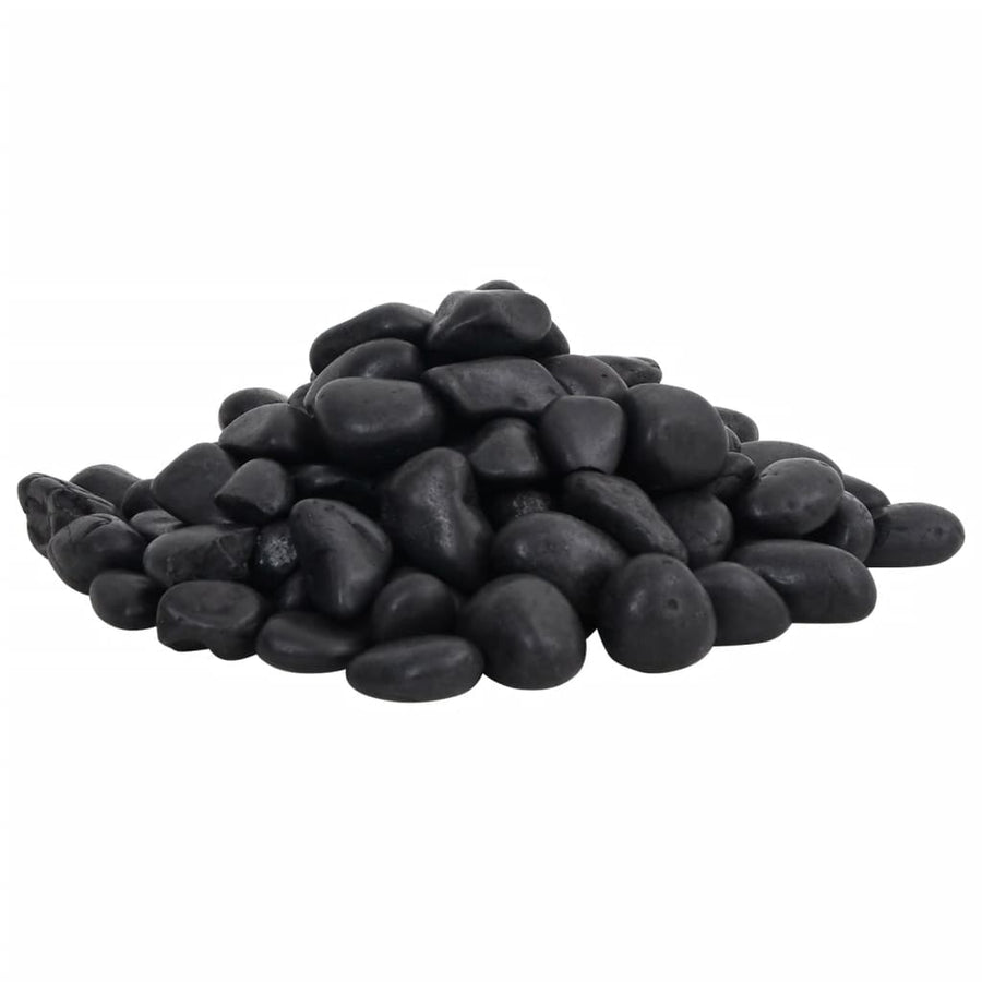 Kiezelstenen Gepolijst 2-5 Cm 10 Kg 2-5 cm (10 kg) Zwart