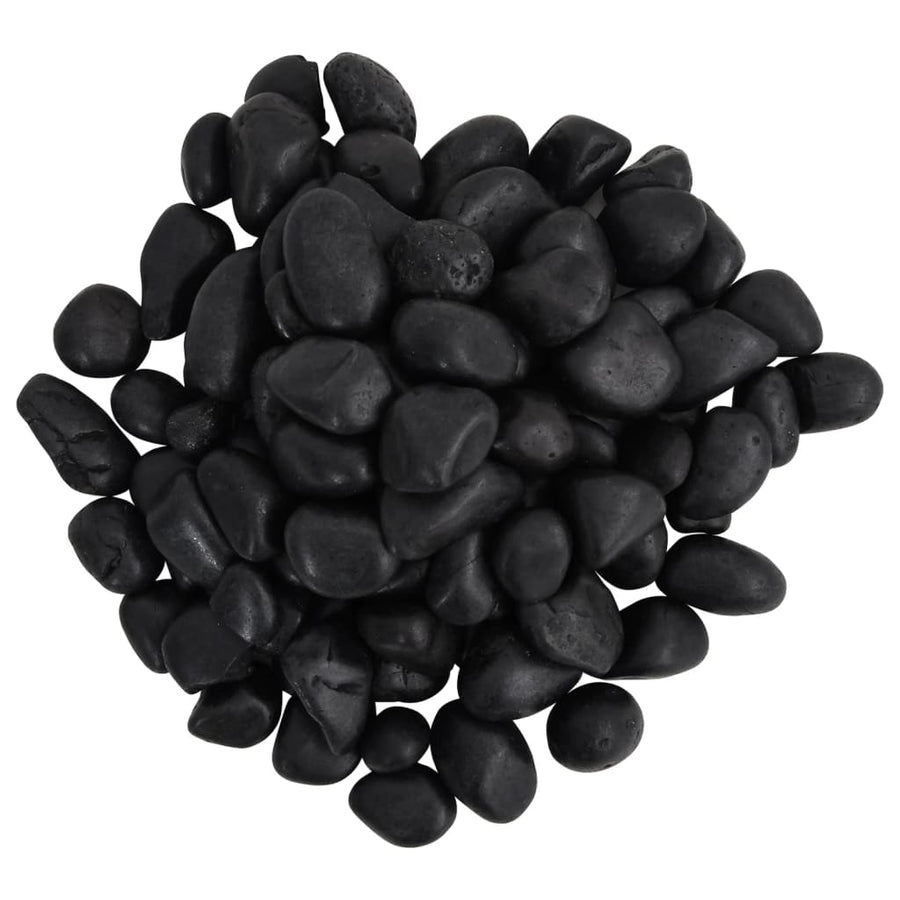 Kiezelstenen Gepolijst 2-5 Cm 10 Kg 2-5 cm (10 kg) Zwart