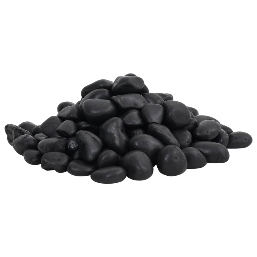 Kiezelstenen Gepolijst 2-5 Cm 25 Kg 2-5 cm (25 kg) Zwart