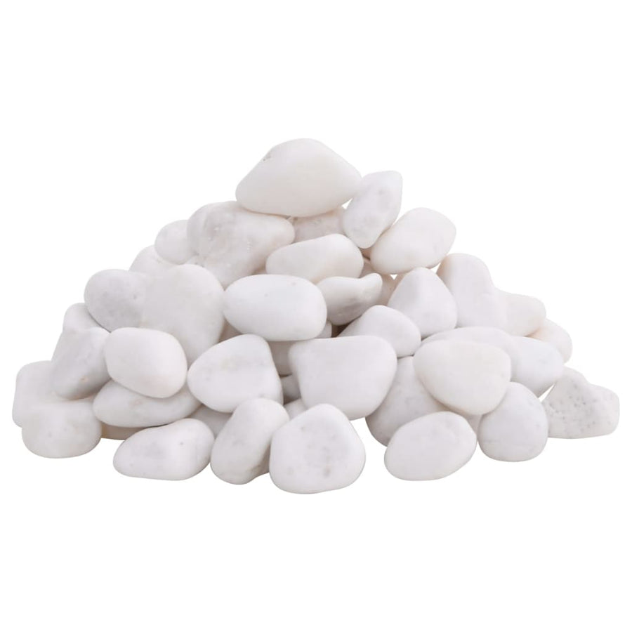 Kiezelstenen Gepolijst 2-5 Cm 25 Kg 2-5 cm (25 kg) Wit