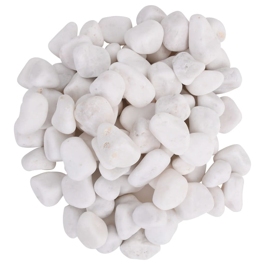 Kiezelstenen Gepolijst 2-5 Cm 25 Kg 2-5 cm (25 kg) Wit