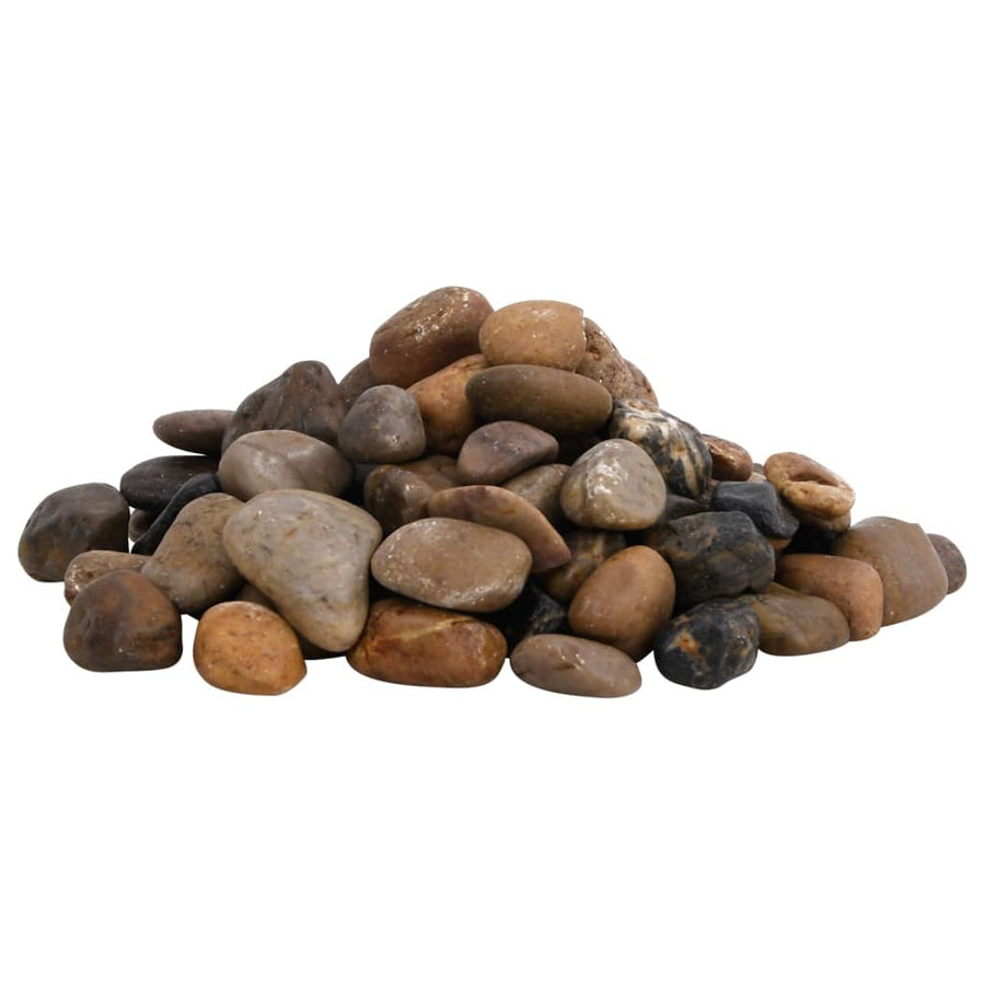 Kiezelstenen Gepolijst 2-5 Cm 10 Kg Meerkleurig 2-5 cm (10 kg)
