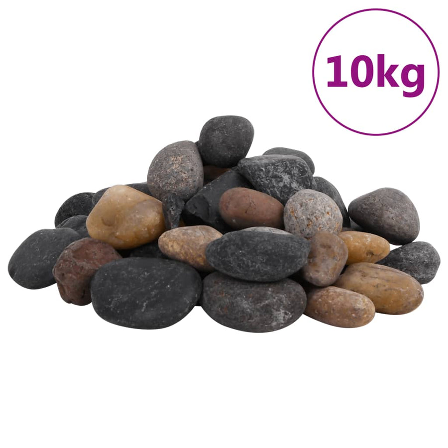 Kiezelstenen Gepolijst 5-8 Cm 10 Kg Meerkleurig 5-8 cm (10 kg)