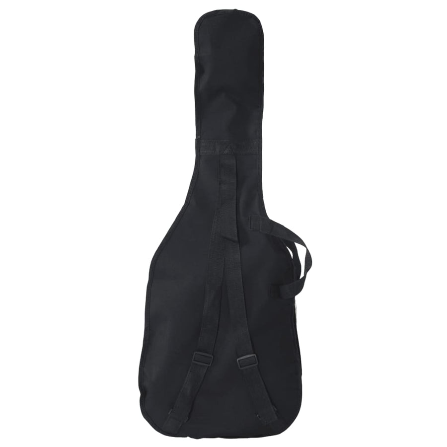 Basgitaar voor beginners elektrisch met tas 4/4 46" blauw zwart