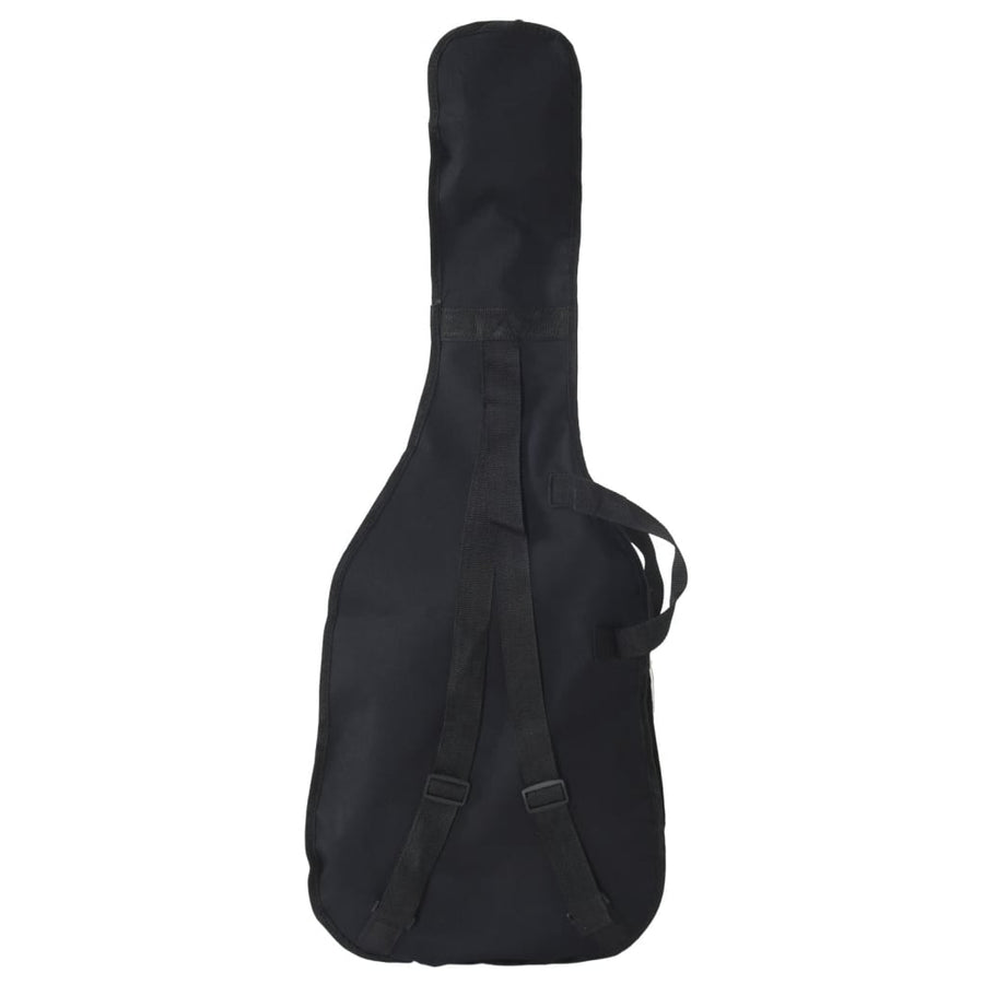Basgitaar Voor Beginners Elektrisch Met Tas 4/4 46" Bruin en zwart