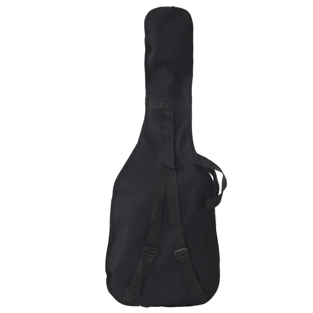 Basgitaar Voor Beginners Elektrisch Met Tas 4/4 46" Bruin en wit