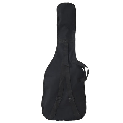 Basgitaar Voor Beginners Elektrisch Met Tas 4/4 46" Bruin en wit