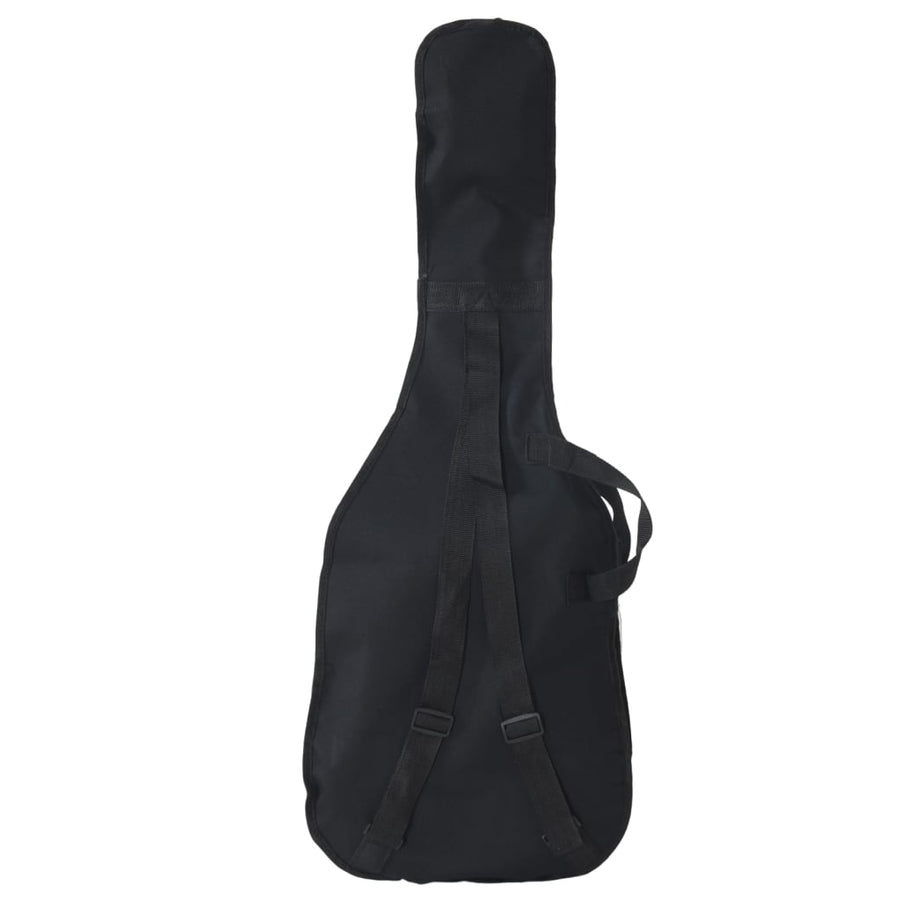 Basgitaar voor beginners elektrisch met tas 4/4 46" zwart