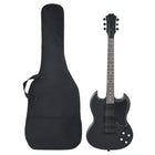 Gitaar Voor Beginners Elektrisch Met Tas 4/4 39" 102 x 33 cm Zwart