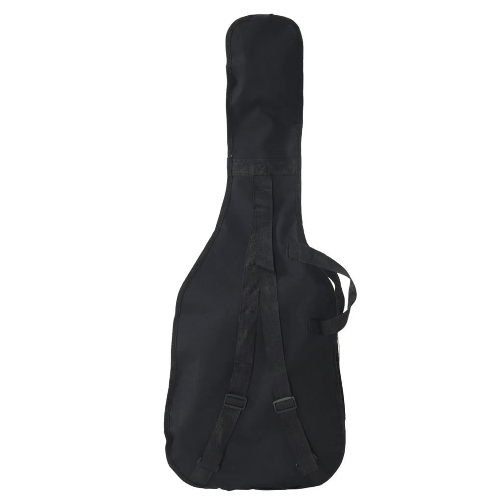 Gitaar Voor Beginners Elektrisch Met Tas 4/4 39" Bruin en wit
