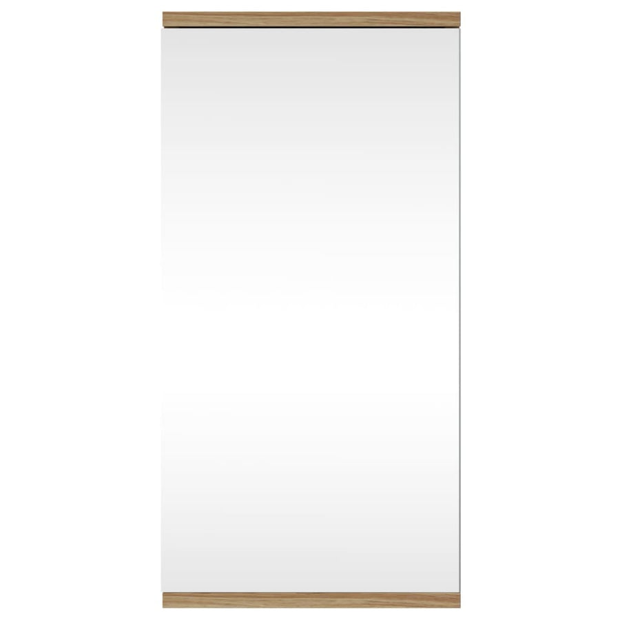 Badkamerkast Met Spiegel 30X24X60 Cm Eikenkleurig 1