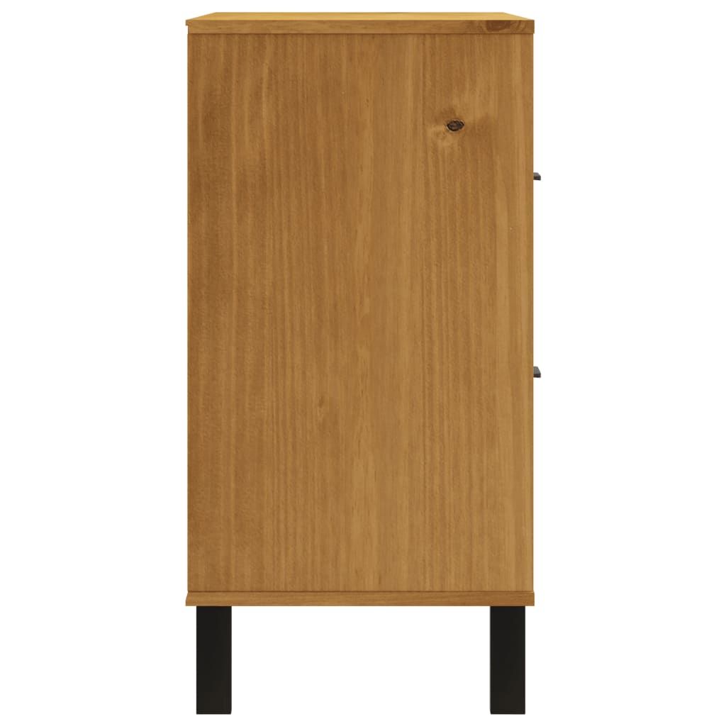 Ladekast Flam 80X40X80 Cm Massief Grenenhout