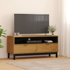 Tv-meubel 110x40x50 cm massief grenenhout