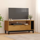 TV-meubel 110x40x50 cm massief grenenhout