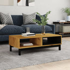 Coffee table FLAM 100x50x32.5 cm solid pine