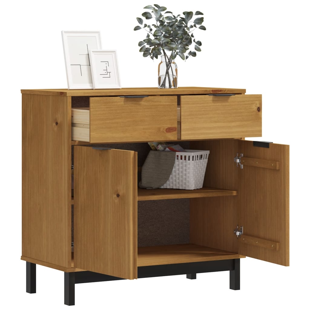 Dressoir FLAM 80x40x80 cm massief grenenhout