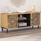 TV cabinet 105x33x46cm solid mango wood
