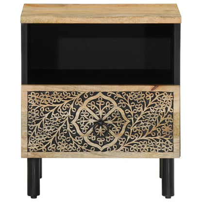 Nachtkastjes 2 St 40X33X46 Cm Massief Mangohout