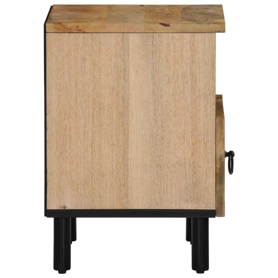 Nachtkastjes 2 St 40X33X46 Cm Massief Mangohout