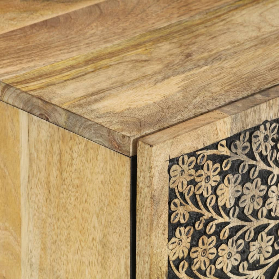 Wastafelkast 62X33X58 Cm Massief Mangohout